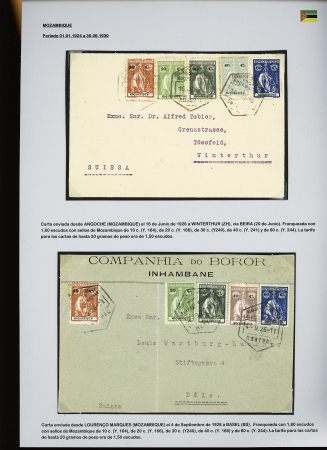 1902-39, Selection of 147 covers and cards all addressed to SWITZERLAND