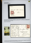 1902-39, Selection of 147 covers and cards all addressed to SWITZERLAND