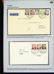 1902-39, Selection of 147 covers and cards all addressed to SWITZERLAND