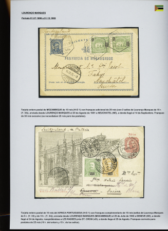 1902-39, Selection of 147 covers and cards all addressed to SWITZERLAND