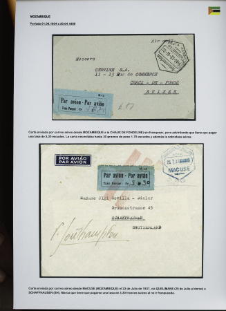 1902-39, Selection of 147 covers and cards all addressed to SWITZERLAND