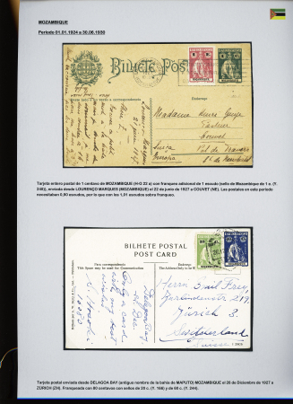 1902-39, Selection of 147 covers and cards all addressed to SWITZERLAND
