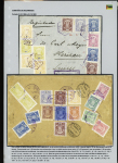 1902-39, Selection of 147 covers and cards all addressed to SWITZERLAND