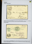 1902-39, Selection of 147 covers and cards all addressed to SWITZERLAND