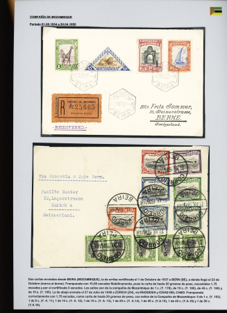 1902-39, Selection of 147 covers and cards all addressed to SWITZERLAND