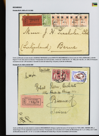 1902-39, Selection of 147 covers and cards all addressed to SWITZERLAND