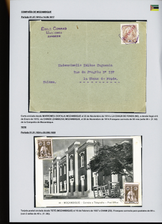 1902-39, Selection of 147 covers and cards all addressed to SWITZERLAND