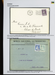 1902-39, Selection of 147 covers and cards all addressed to SWITZERLAND