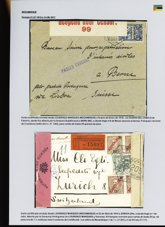 1902-39, Selection of 147 covers and cards all addressed to SWITZERLAND