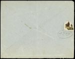 N°140 OBL CAD 2 cercles "tresor et postes 194" (26 aout 1915) sur lettre pour Londres - les lettres affranchies du Corps expéditionnaire d'Orient sont rares. TB