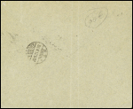 Memel n°20, bande de 3 + n°23 en paire OBL CAD "Memel" (1921) sur lettre recommandée pour Erfurt. TB