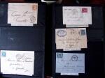 70 lettres avec cachets d'AMBULANTS et CONVOYEURS,