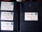 70 lettres avec cachets d'AMBULANTS et CONVOYEURS,