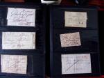 70 lettres avec cachets d'AMBULANTS et CONVOYEURS,
