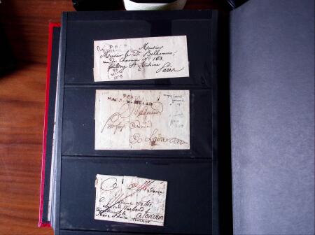 70 lettres avec cachets d'AMBULANTS et CONVOYEURS,
