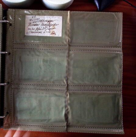 CURSIVES 1827-1854, Env. 340 lettres en classeur, dont
