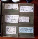 CURSIVES 1827-1854, Env. 340 lettres en classeur, dont