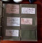 CURSIVES 1827-1854, Env. 340 lettres en classeur, dont