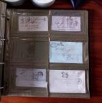 CURSIVES 1827-1854, Env. 340 lettres en classeur, dont