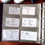 CURSIVES 1827-1854, Env. 340 lettres en classeur, dont