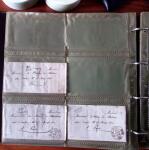 CURSIVES 1827-1854, Env. 340 lettres en classeur, dont