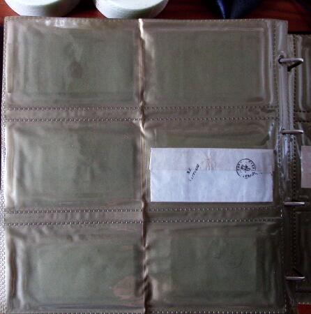 CURSIVES 1827-1854, Env. 340 lettres en classeur, dont