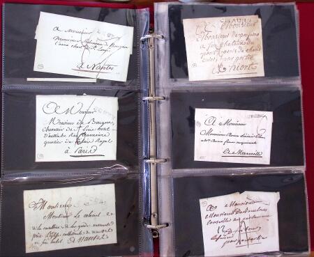 1794-1873, Lot de plus de 300 lettres avec quantité