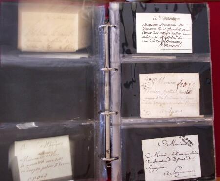 1794-1873, Lot de plus de 300 lettres avec quantité