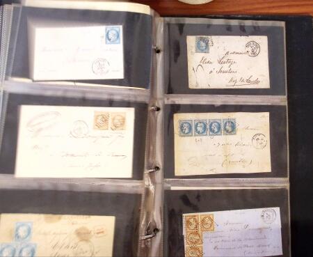 1794-1873, Lot de plus de 300 lettres avec quantité