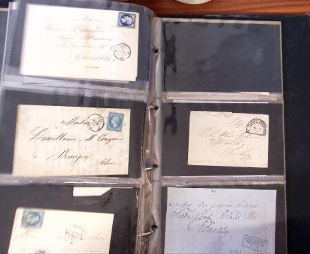 1794-1873, Lot de plus de 300 lettres avec quantité