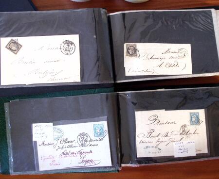 1794-1873, Lot de plus de 300 lettres avec quantité