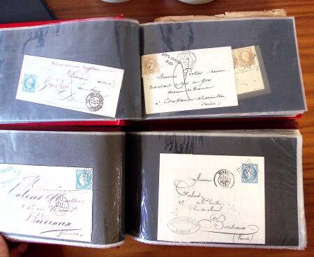 1794-1873, Lot de plus de 300 lettres avec quantité