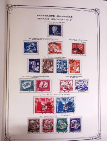 1949-2002, Useful used collection of Bund, DDR & Berlin
