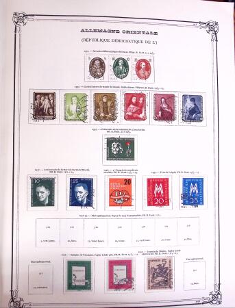 1949-2002, Useful used collection of Bund, DDR & Berlin