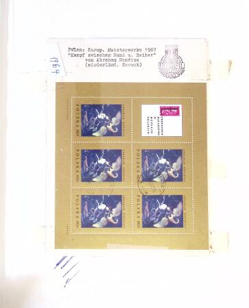 1849-1980, Small all-world collection in 29 stockbooks,