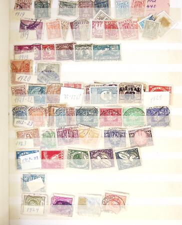 1849-1980, Small all-world collection in 29 stockbooks,