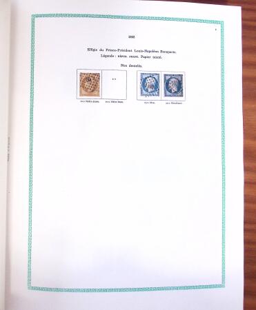 1849-1985, Collection de timbres de France en 2 albums