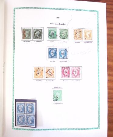 1849-1985, Collection de timbres de France en 2 albums
