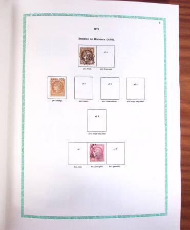 1849-1985, Collection de timbres de France en 2 albums