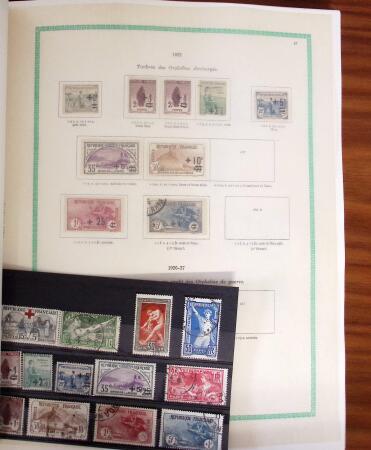 1849-1985, Collection de timbres de France en 2 albums