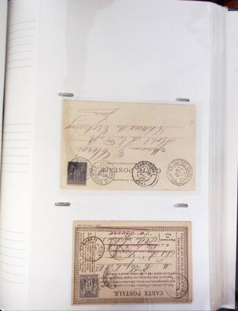 1849-1985, Collection de timbres de France en 2 albums