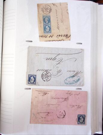 1849-1985, Collection de timbres de France en 2 albums