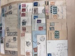1849-1980, 2 Grandes pochettes avec de nombreuses lettres
