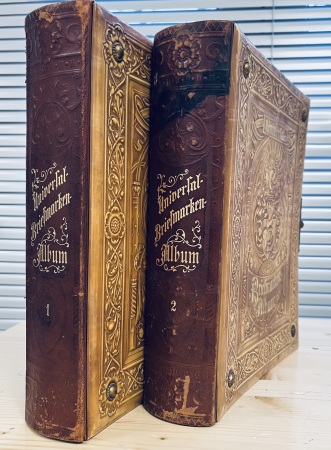 1840-1910, Old-time all-world collection in two superb