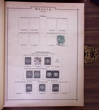 1840-1910, Old-time all-world collection in two superb
