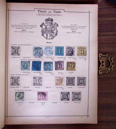 1840-1910, Old-time all-world collection in two superb