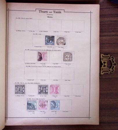 1840-1910, Old-time all-world collection in two superb