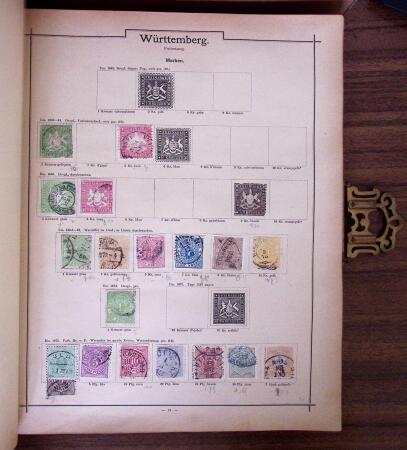 1840-1910, Old-time all-world collection in two superb