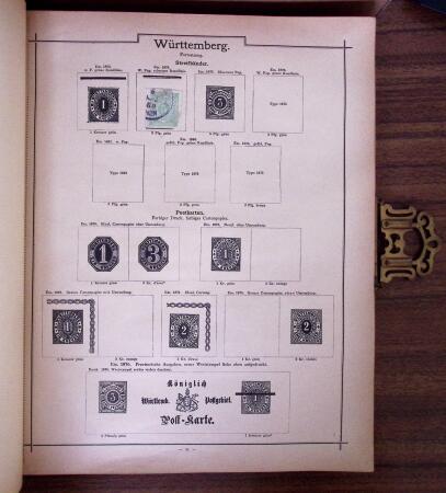 1840-1910, Old-time all-world collection in two superb