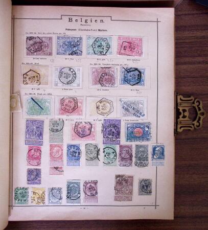 1840-1910, Old-time all-world collection in two superb